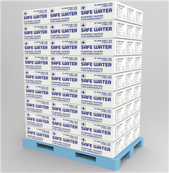 Safe Water - Pallet of Safe Water 16oz Can